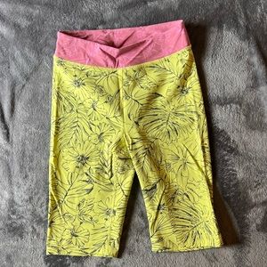 Movement by FREEPEOPLE tropical print bike short
